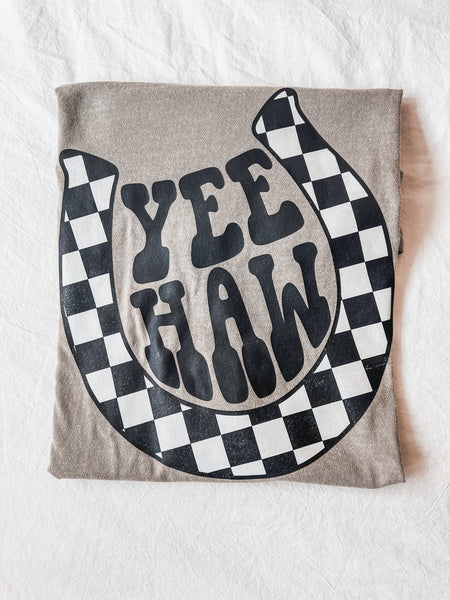 Yeehaw Horseshoe Tee