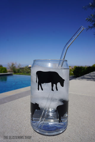 Cows Glass Cup